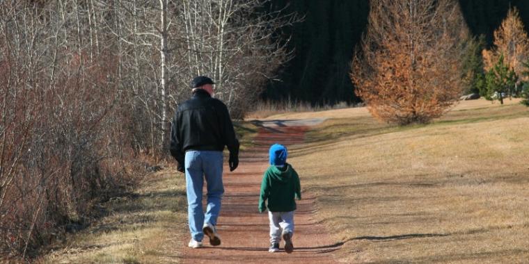 Grandparent with grandson Grandparent DNA Test
