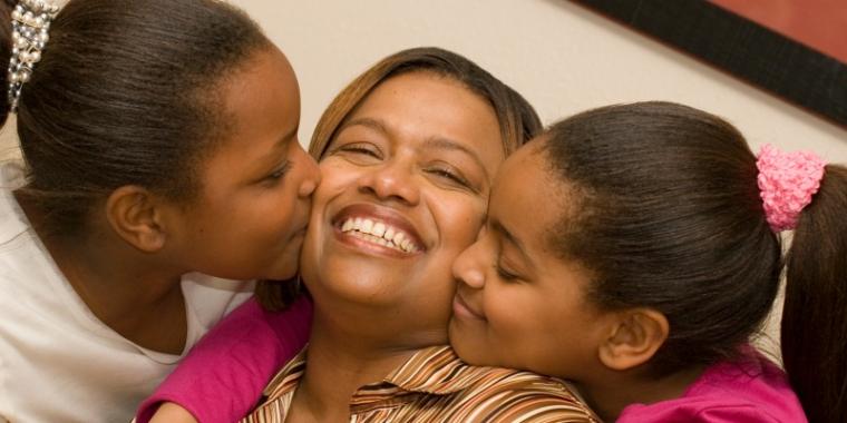 Mother and daughters Maternity Test